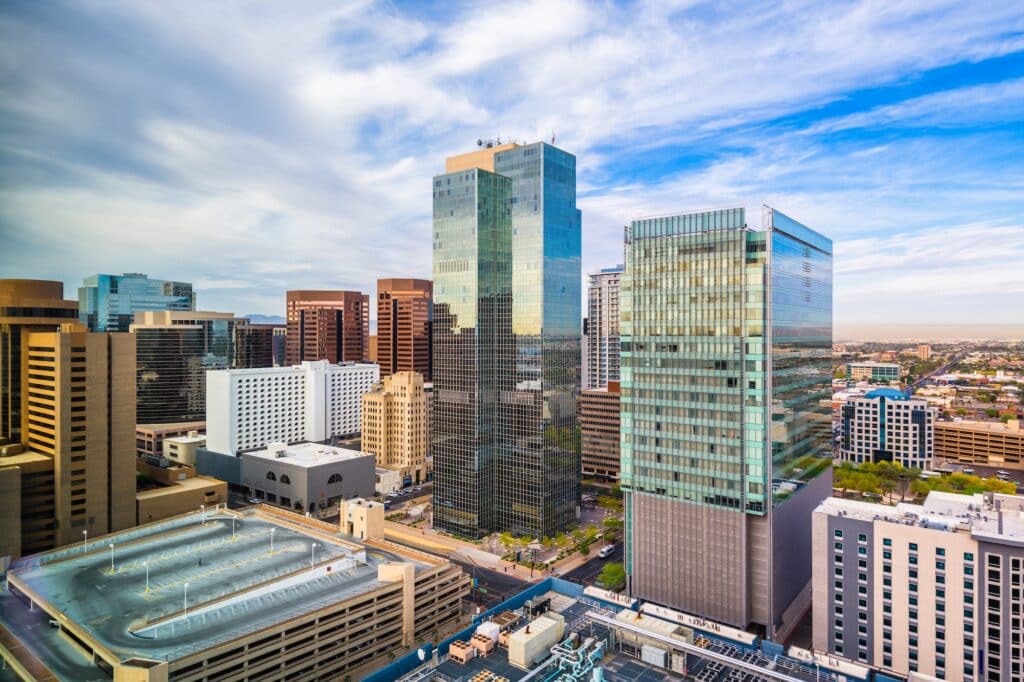 Phoenix, Arizona, USA cityscape