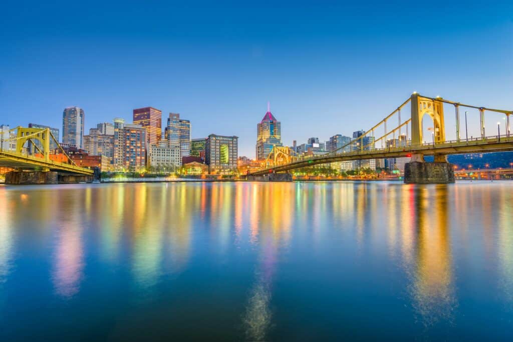 Pittsburgh, Pennsylvania, USA Skyline